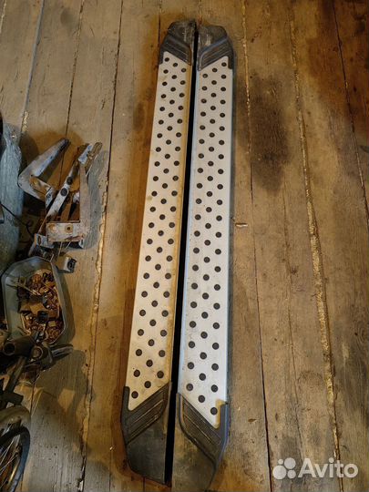 Подножки на hyundai ix35