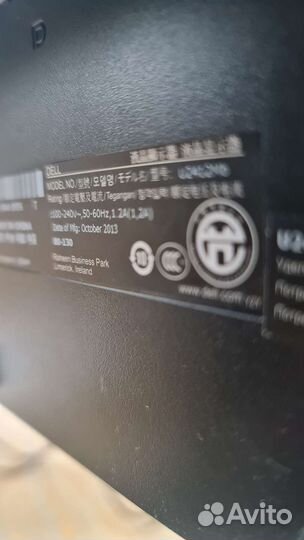 Монитор Dell U2412M