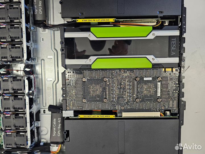 GPU сервер Dell C4130 1U на 4 dual slot GPU