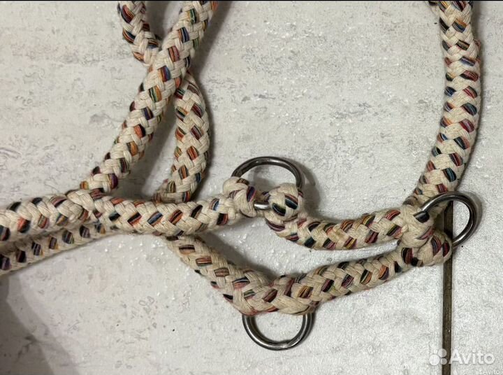 Веревочный недоуздок универсальный