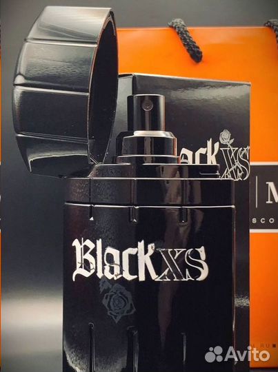 Духи мужские black xs ОАЭ