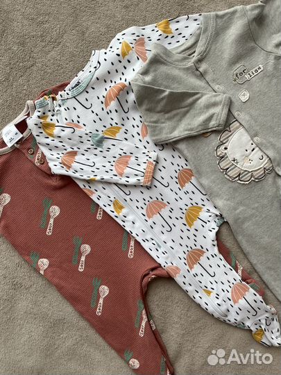 Пакет вещей на мальчика 62-74 next,zara