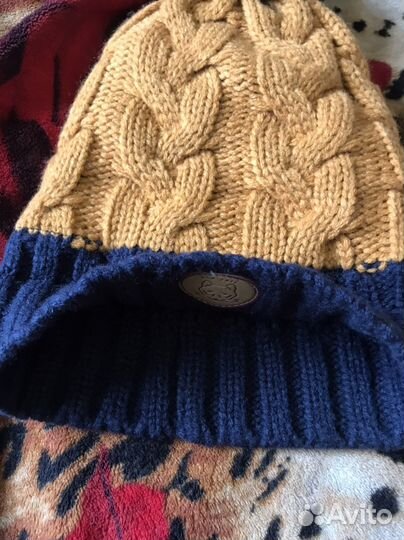 Шапка детская зимняя новая 104-122