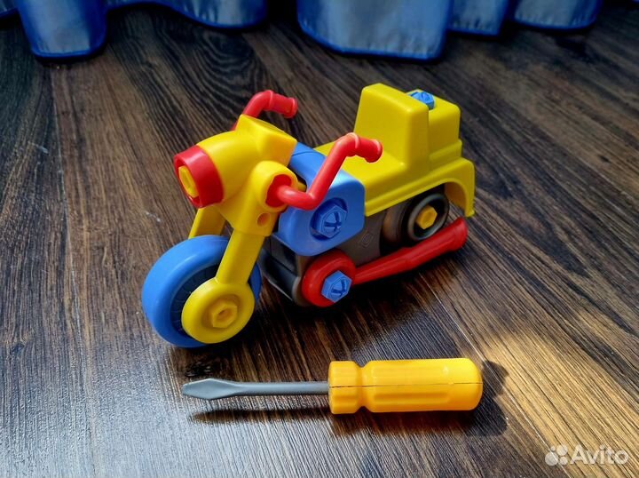 Игрушки разборные с отверткой