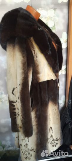 Шуба норка натуральная