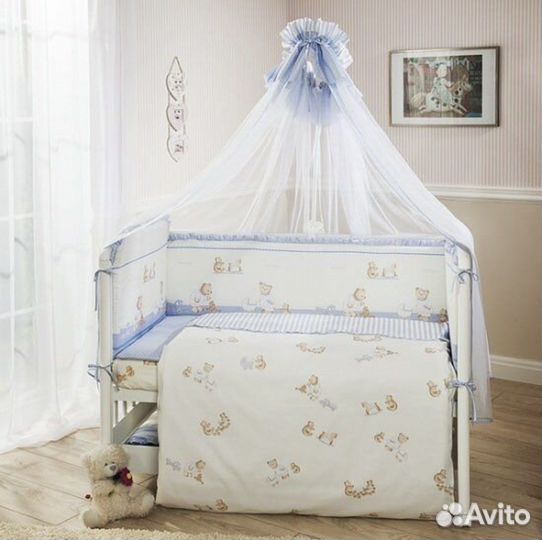 Комплект в детскую кроватку Perina 6 предметов