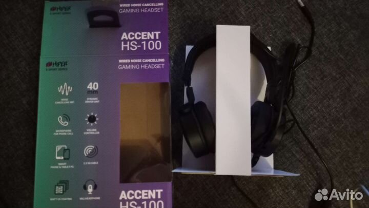 Игровые наушники Hiper новые