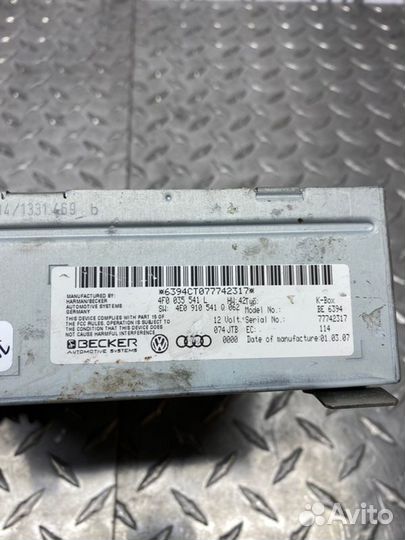 Усилитель звука Audi A6 C6 2.0 2007