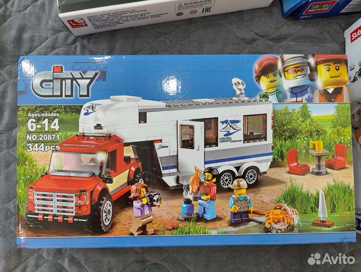 Lego пакетом разные детали