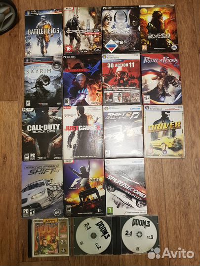 Игры для пк на дисках