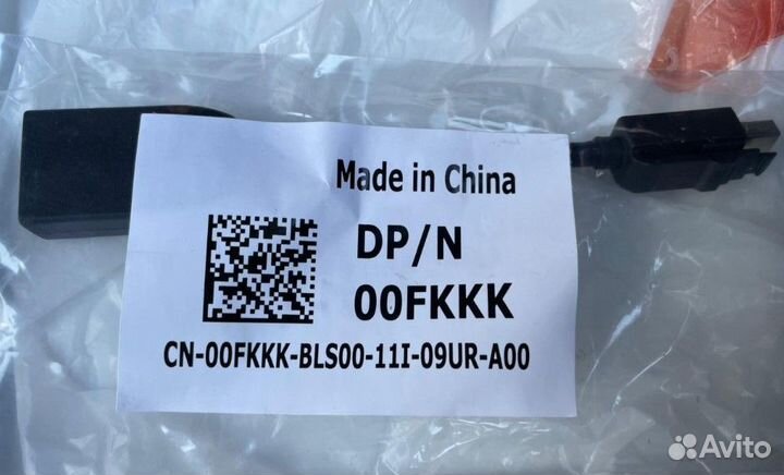 Адаптер Dell mini DisplayPort (m) в DisplayPort