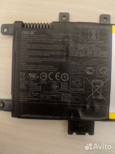 Аккумуляторы для ноутбука Lenovo и Asus