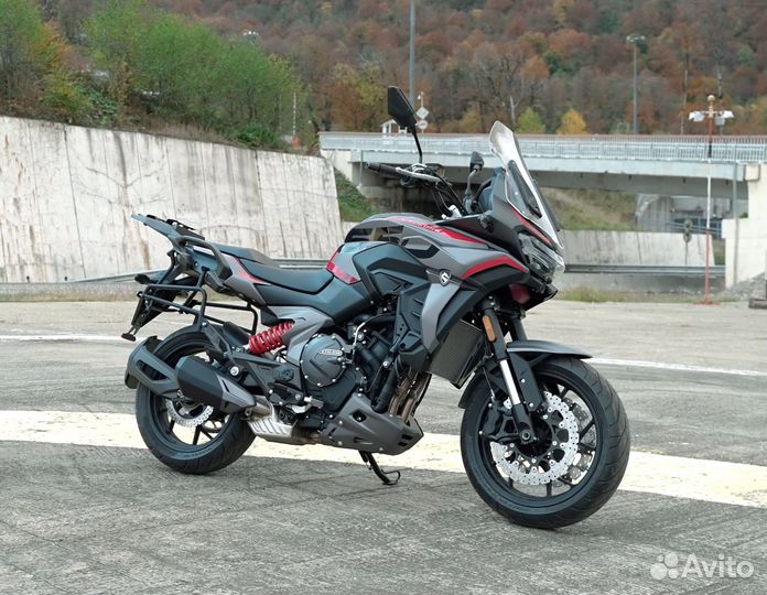 Туристический мотоцикл Cyclone RX6 (SR650) Black