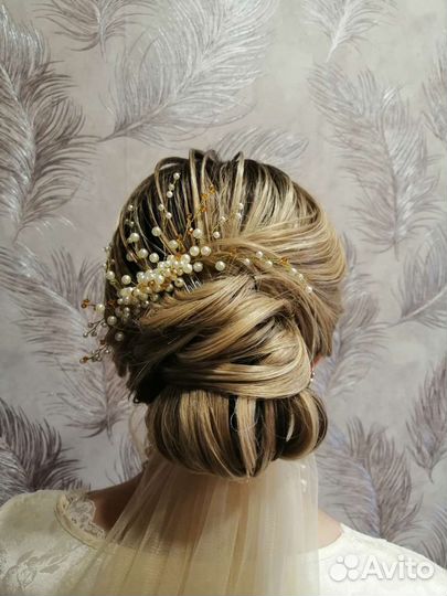 Гребень в прическу