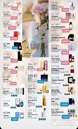 Духи женские