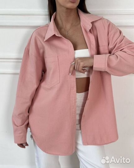 Рубашка джинсовая женская