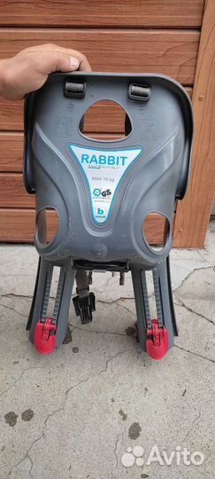 Детское велокресло переднее Rabbit