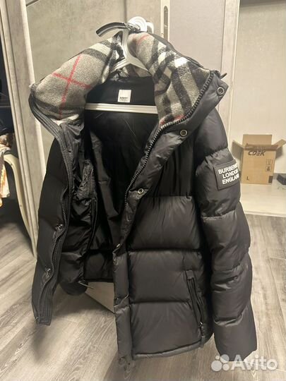 Burberry Hooded Puffer Jacket Оригинал