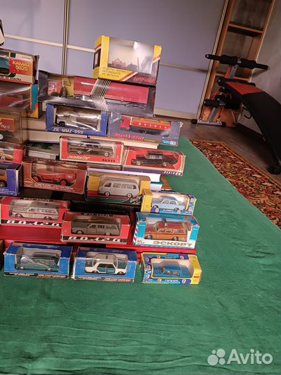 Коллекция машинок СССР 1:43,новые, одним лотом