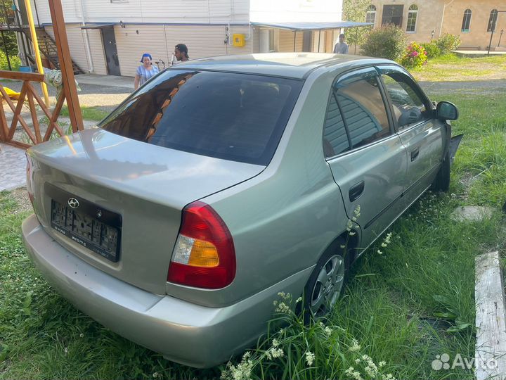 В разбор Hyundai accent 2007г G4EC