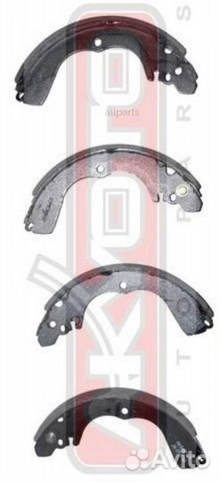 Akyoto AKS-6723 Колодки тормозные барабанные задни