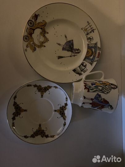 Кофейная пара Императорский фарфор