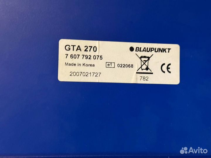 Усилитель Blaupunkt GTA 270