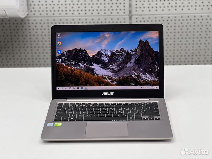 Asus ZenBook 3K IPS Core i7 SSD512g 940MX Металл