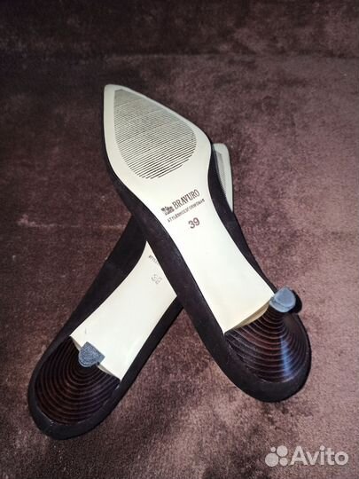 Туфли женские 39 размер натуральная замша