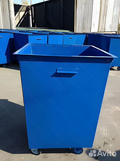 Бак мусорный уличный 0,75м3 Арт-4959