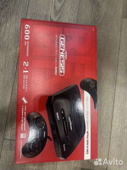 Игровая приставка genesis retro 600 игр