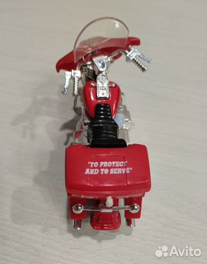 Коллекционная модель, мотоцикл fire dept