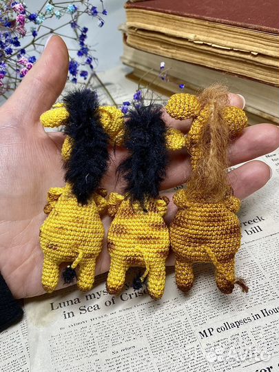Брелок обвес, вязаные игрушки,подарок