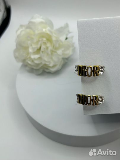 Серьги Dior