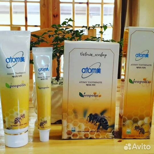 Зубная паста (4 шт) Атоми из Кореи