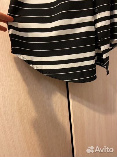 Платье Acasta 42 р черно-белое