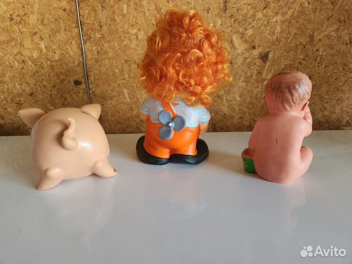 Игрушки резиновые СССР и Югославия