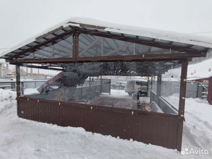 Мягкие Окна для террас и беседок