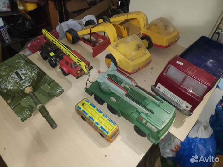 Игрушки СССР машины