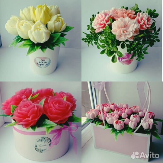 Мыло ручной работы.Букеты.Скрабы.Бомбочки дляванн