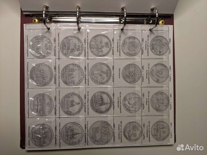 Альбомы для монет СССР разные