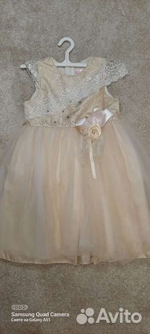 Платье нарядное рост 122