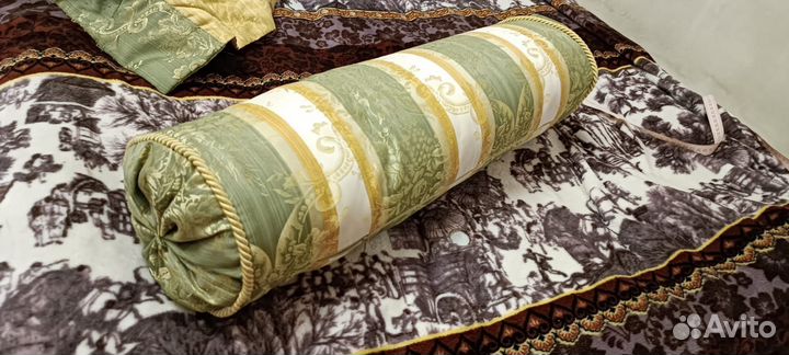 Комплект покрывало, шторы с ламбрекеном, подушки