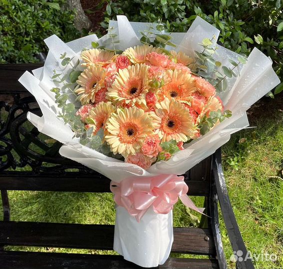 Герберы с Доставкой по городу. Свежие Герберы