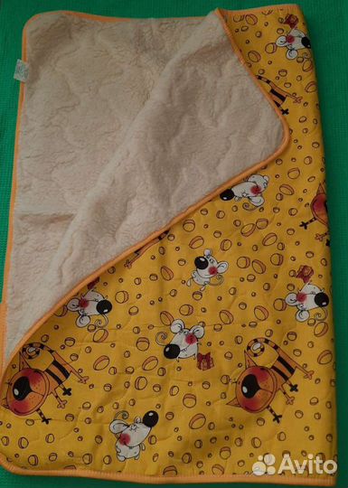 Детское одеяло из натуральной шерсти