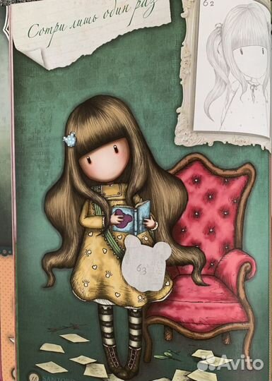 Альбом для наклеек gorjuss (3) Santoro