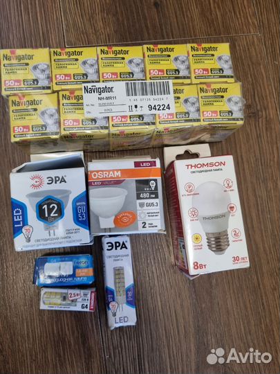 Лампочки в ассортименте