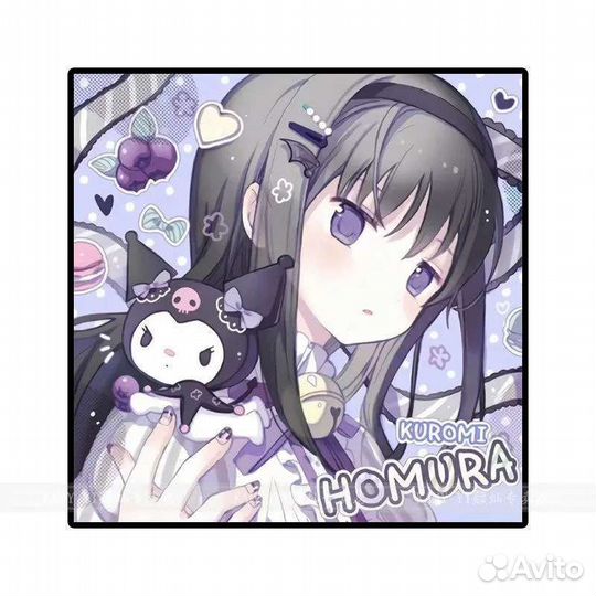 Алмазная мозаика с героями аниме