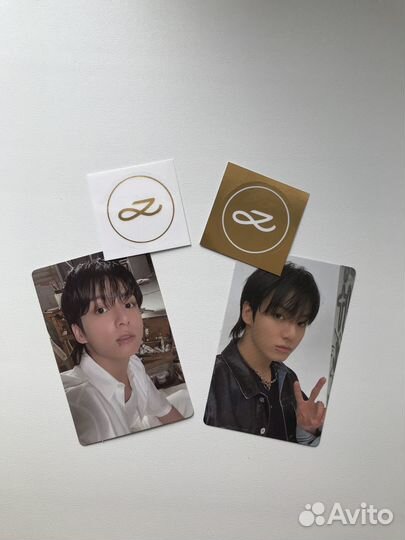 Официальные карты BTS Jungkook Golden