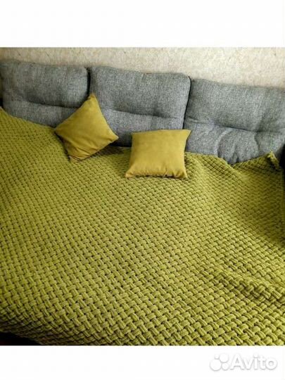 Плед детский вязаный ручная работа